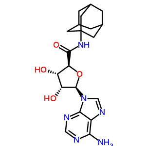 57872-83-0;58048-16-1  (2S,3S,4R,5R)-5-(6-amino-9H-purin-9-yl)-3,4-dihydroxy-N-(tricyclo[3.3.1.1~3,7~]dec-1-yl)tetrahydrofuran-2-carboxamide (non-preferred name)