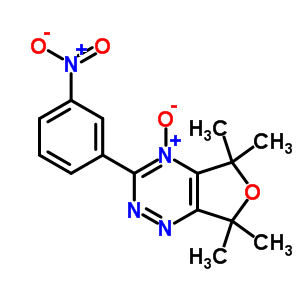 59118-15-9  5,5,7,7-tetramethyl-3-(3-nitrophenyl)-5,7-dihydrofuro[3,4-e][1,2,4]triazine 4-oxide