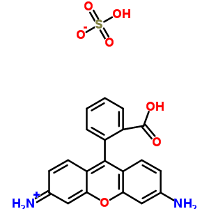 63549-46-2  6-amino-9-(2-carboxyphenyl)-3H-xanthen-3-iminium hydrogen sulfate
