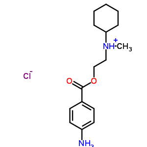 69781-42-6  N-{2-[(4-aminobenzoyl)oxy]ethyl}-N-methylcyclohexanaminium chloride