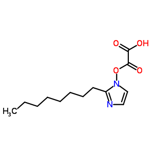 69928-39-8  [(2-octyl-1H-imidazol-1-yl)oxy](oxo)acetic acid