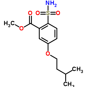 70017-21-9  methyl 5-(3-methylbutoxy)-2-sulfamoylbenzoate