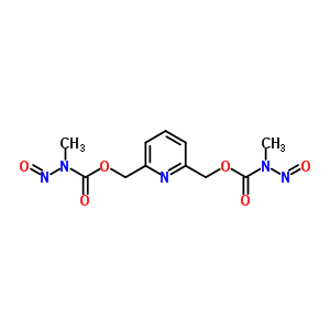 71799-98-9  pyridine-2,6-diyldimethanediyl bis[methyl(nitroso)carbamate]