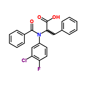 72274-16-9  N-benzoyl-N-(3-chloro-4-fluorophenyl)phenylalanine
