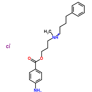 73713-52-7  N-{3-[(4-aminobenzoyl)oxy]propyl}-N-methyl-4-phenylbutan-1-aminium chloride