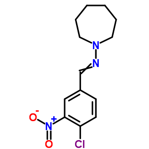 73855-79-5  N-(4-chloro-3-nitrobenzylidene)azepan-1-amine