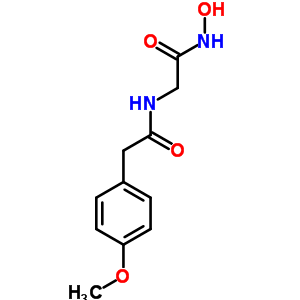 76968-89-3  N-hydroxy-N~2~-[(4-methoxyphenyl)acetyl]glycinamide