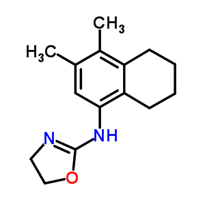 77733-18-7  N-(3,4-dimethyl-5,6,7,8-tetrahydronaphthalen-1-yl)-4,5-dihydro-1,3-oxazol-2-amine