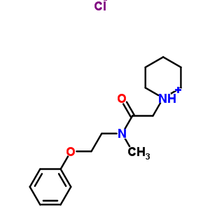 77791-44-7  1-{2-[methyl(2-phenoxyethyl)amino]-2-oxoethyl}piperidinium chloride