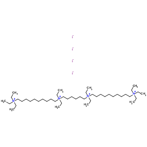77985-03-6  N~1~,N~1~'-hexane-1,6-diylbis(N~1~,N~1~,N~10~,N~10~,N~10~-pentaethyldecane-1,10-diaminium) tetraiodide