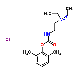 77985-25-2  2-{[(2,6-dimethylphenoxy)carbonyl]amino}-N,N-diethylethanaminium chloride