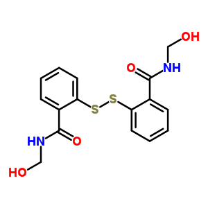 78010-11-4  2,2'-disulfanediylbis[N-(hydroxymethyl)benzamide]