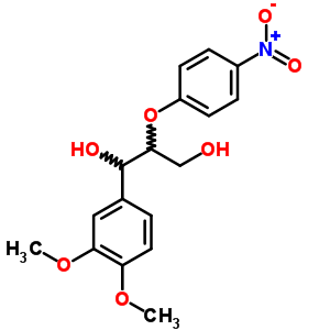 81826-15-5  1-(3,4-dimethoxyphenyl)-2-(4-nitrophenoxy)propane-1,3-diol