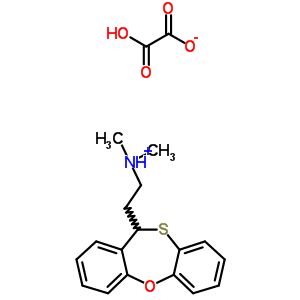 82387-03-9  2-(11H-dibenzo[b,f][1,4]oxathiepin-11-yl)-N,N-dimethylethanamine ethanedioate