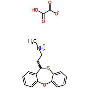 82387-09-5  2-(11H-dibenzo[b,f][1,4]oxathiepin-11-yl)-N-methylethanamine ethanedioate