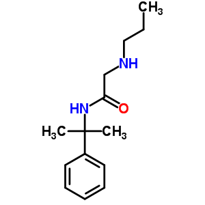 91793-40-7  N-(2-phenylpropan-2-yl)-N~2~-propylglycinamide