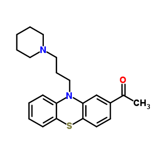 98271-51-3  1-{10-[3-(piperidin-1-yl)propyl]-10H-phenothiazin-2-yl}ethanone