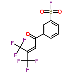 101030-73-3  3-[4,4,4-trifluoro-3-(trifluoromethyl)but-2-enoyl]benzenesulfonyl fluoride