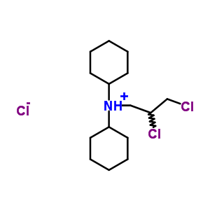 101107-42-0  N-cyclohexyl-N-(2,3-dichloropropyl)cyclohexanaminium chloride
