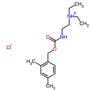 101491-60-5  2-({[(2,4-dimethylbenzyl)oxy]carbonyl}amino)-N,N-diethylethanaminium chloride