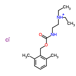 101491-62-7  2-({[(2,6-dimethylbenzyl)oxy]carbonyl}amino)-N,N-diethylethanaminium chloride