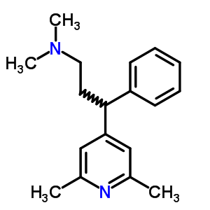 101737-54-6  3-(2,6-dimethylpyridin-4-yl)-N,N-dimethyl-3-phenylpropan-1-amine