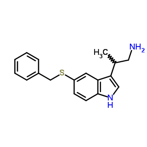 101832-80-8  2-[5-(benzylsulfanyl)-1H-indol-3-yl]propan-1-amine