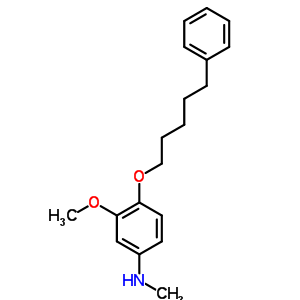 109940-06-9  3-methoxy-N-methyl-4-[(5-phenylpentyl)oxy]aniline