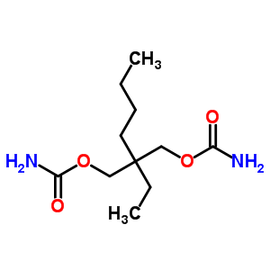 1471-51-8  2-[(carbamoyloxy)methyl]-2-ethylhexyl carbamate (non-preferred name)