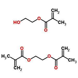 25053-81-0  2-hydroxyethyl 2-methylprop-2-enoate - ethane-1,2-diyl bis(2-methylprop-2-enoate) (1:1)