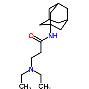 30541-38-9  N~3~,N~3~-diethyl-N-tricyclo[3.3.1.1~3,7~]dec-1-yl-beta-alaninamide