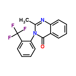 340-49-8  2-metil-3-[2-(trifluorometil)fenil]quinazolina-4(3H)-ona