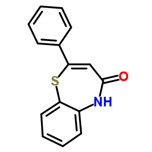 5667-03-8  2-phenyl-1,5-benzothiazepin-4(5H)-one