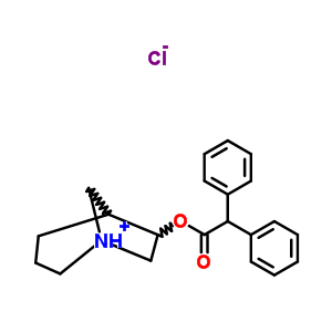 69766-49-0  6-[(diphenylacetyl)oxy]-1-azoniabicyclo[3.2.1]octane chloride