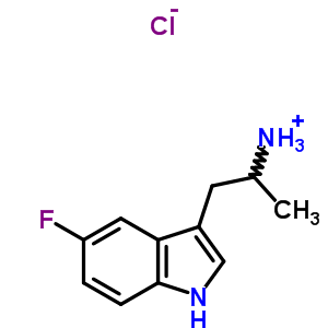 712-08-3;95173-09-4  1-(5-fluoro-1H-indol-3-il)propan-2-ammina