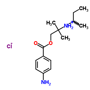 72017-54-0  N-{1-[(4-aminobenzoyl)oxy]-2-methylpropan-2-yl}butan-2-aminium chloride