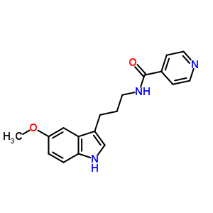 72612-10-3  N-[3-(5-methoxy-1H-indol-3-yl)propyl]pyridine-4-carboxamide