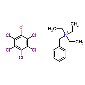73680-69-0  N-benzyl-N,N-diethylethanaminium pentachlorophenolate
