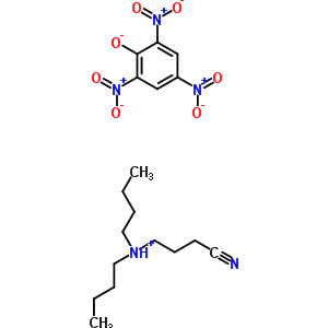73747-28-1  N-butyl-N-(3-cyanopropyl)butan-1-aminium 2,4,6-trinitrophenolate