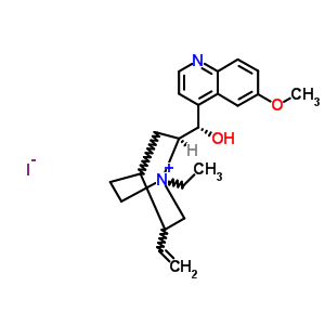 73771-81-0  (3xi,8alpha,9S)-1-ethyl-9-hydroxy-6'-methoxycinchonan-1-ium iodide