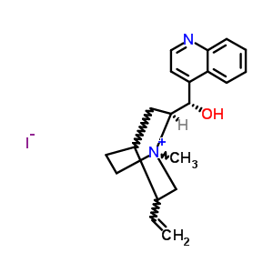 73804-27-0  (3xi,8alpha,9S)-9-hydroxy-1-methylcinchonan-1-ium iodide