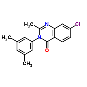 74101-58-9  7-chloro-3-(3,5-dimethylphenyl)-2-methylquinazolin-4(3H)-one
