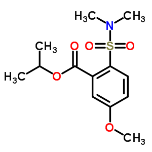 74131-19-4  propan-2-yl 2-(dimethylsulfamoyl)-5-methoxybenzoate 74131-19-4  propan-2-yl 2-(dimethylsulfamoyl)-5-methoxybenzoate