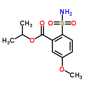 74131-20-7  propan-2-yl 5-methoxy-2-sulfamoylbenzoate