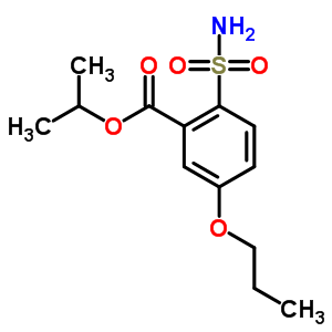 74131-22-9  propan-2-yl 5-propoxy-2-sulfamoylbenzoate 74131-22-9  propan-2-yl 5-propoxy-2-sulfamoylbenzoate