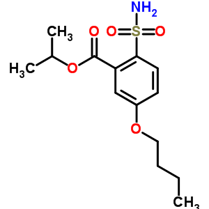 74156-36-8  propan-2-yl 5-butoxy-2-sulfamoylbenzoate 74156-36-8  propan-2-yl 5-butoxy-2-sulfamoylbenzoate