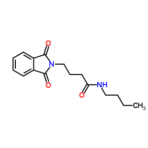 74169-77-0  N-butyl-4-(1,3-dioxo-1,3-dihydro-2H-isoindol-2-yl)butanamide