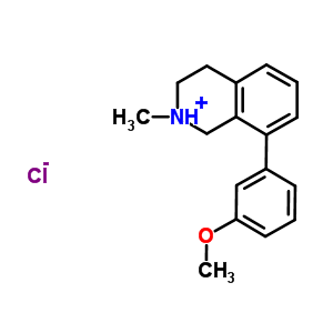 74192-77-1  8-(3-methoxyphenyl)-2-methyl-1,2,3,4-tetrahydroisoquinolinium chloride