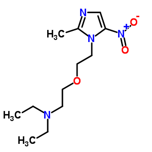 74550-90-6  N,N-diethyl-2-[2-(2-methyl-5-nitro-1H-imidazol-1-yl)ethoxy]ethanamine