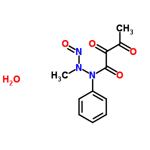 76149-21-8  N'-methyl-N'-nitroso-2,3-dioxo-N-phenylbutanehydrazide hydrate (1:1)